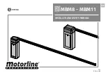 Motorline professional MBM11 Installer And User Manual preview