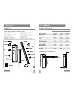 Предварительный просмотр 3 страницы Motorline professional mbm6 Installer And User Manual