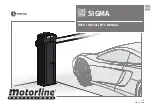 Предварительный просмотр 1 страницы Motorline professional SIGMA 4M User& Installer'S Manual