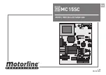 Preview for 1 page of Motorline MC15SC User& Installer'S Manual