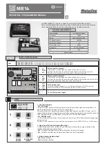 Motorline MR14 Operation & Programming Manual preview