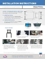 Preview for 1 page of Motormate EVINRUDE G2 150HP 10-103 Installation Instructions