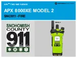 Motorola solutions APX 8000XE M2 Owner'S Manual preview