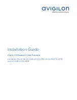 Motorola solutions avigilon HD-NVR4-STD-16TB Installation Manual preview