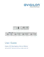 Preview for 1 page of Motorola solutions Avigilon HD Video Appliance 2 Series User Manual