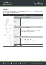 Preview for 5 page of Motorola solutions edesix VIDEOBADGE VB-400 Technical Specifications