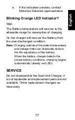 Preview for 19 page of Motorola solutions NNTN8234 User Manual