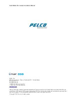 Preview for 62 page of Motorola solutions PELCO Sarix Multi Pro Installation Manual