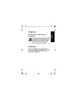 Preview for 3 page of Motorola solutions PMLN5679 User Manual