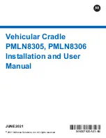 Preview for 1 page of Motorola solutions PMLN8305 Installation And User Manual