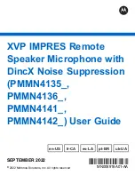 Preview for 1 page of Motorola solutions PMMN4135 Series User Manual