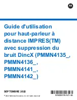 Preview for 20 page of Motorola solutions PMMN4135 Series User Manual