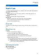 Preview for 21 page of Motorola solutions TLK 100j User Manual