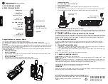 Preview for 1 page of Motorola solutions VLR150 Quick Reference Manual