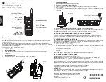 Preview for 3 page of Motorola solutions VLR150 Quick Reference Manual