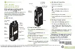 Preview for 3 page of Motorola solutions VX-P Series Quick Reference Card