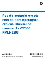 Preview for 50 page of Motorola solutions WP300 PMLN8298 User Manual