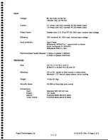 Preview for 3 page of Motorola 010-519-20 Manual Addendum