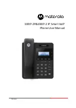 Предварительный просмотр 1 страницы Motorola 100IP-2 User Manual
