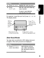 Предварительный просмотр 47 страницы Motorola 120e User Manual