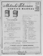 Motorola 17K1BE Service Manual preview