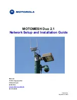 Preview for 1 page of Motorola 2.1 Networking Setup Manual