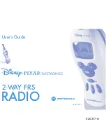 Motorola 2 Way FRS Radio User Manual preview