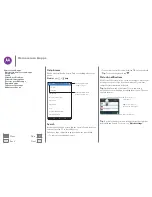 Предварительный просмотр 9 страницы Motorola 3G User Manual