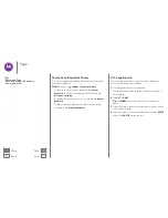 Предварительный просмотр 33 страницы Motorola 3G User Manual