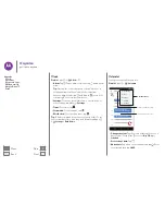 Предварительный просмотр 34 страницы Motorola 3G User Manual