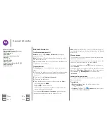 Предварительный просмотр 47 страницы Motorola 3G User Manual