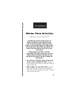 Предварительный просмотр 185 страницы Motorola 60C series User Manual