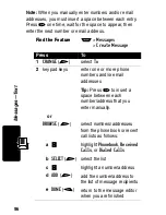 Предварительный просмотр 98 страницы Motorola 60X User Manual