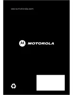 Предварительный просмотр 96 страницы Motorola 68000202174-B Quick Start Manual