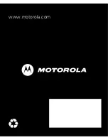 Предварительный просмотр 128 страницы Motorola 68000202346-A Quick Start Manual