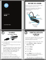 Motorola 6809518A57-A Quick Start Manual preview