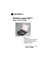 Preview for 1 page of Motorola 850 Owner'S Manual