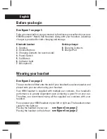 Preview for 7 page of Motorola 89271N - H690 - Headset User Manual