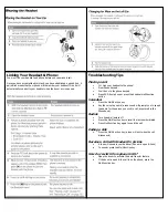 Preview for 2 page of Motorola 98405RH User Manual