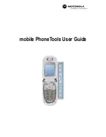 Preview for 1 page of Motorola 98741H - Mobile PhoneTools - PC User Manual