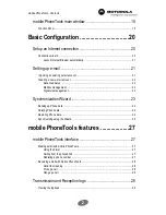 Preview for 3 page of Motorola 98741H - Mobile PhoneTools - PC User Manual