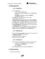 Preview for 54 page of Motorola 98741H - Mobile PhoneTools - PC User Manual