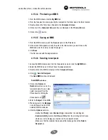 Предварительный просмотр 79 страницы Motorola 98741H - Mobile PhoneTools - PC User Manual