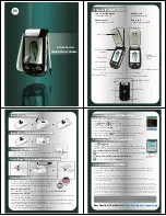 Preview for 1 page of Motorola A1200 - Smartphone - GSM Quick Start Manual