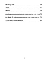 Preview for 4 page of Motorola A1260 User Manual