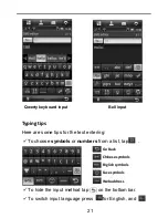 Preview for 21 page of Motorola A1260 User Manual