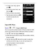 Preview for 32 page of Motorola A1260 User Manual