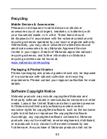 Preview for 93 page of Motorola A1260 User Manual