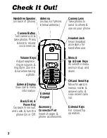 Предварительный просмотр 4 страницы Motorola A630 Owner'S Manual