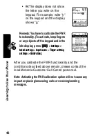 Preview for 47 page of Motorola A732 Start Here Manual